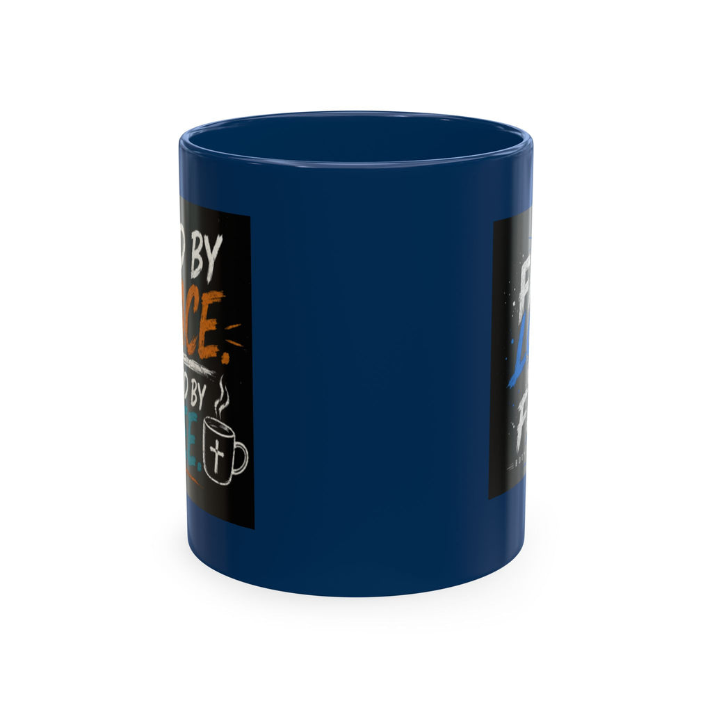 Powered By Coffee Traditional Ceramic Mug