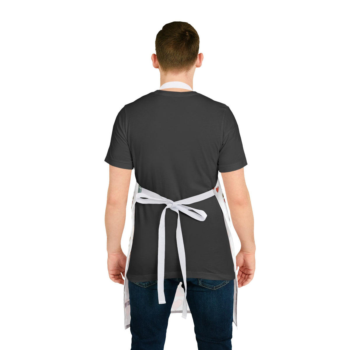 Listening to Body of Belief Radio Apron, 5-Color Straps (AOP)