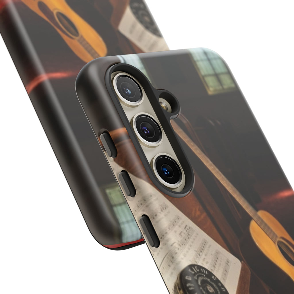 Guitar & Pitchpipe Phone Case — Protective iPhone Cover