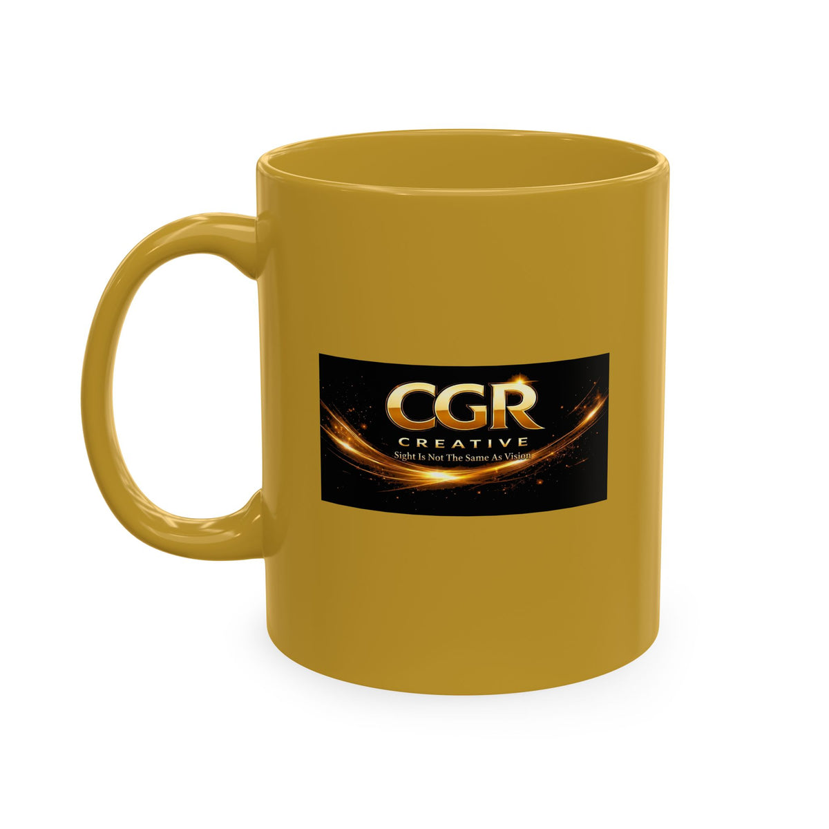 CGR Creative Logo Ceramic Mug — Branded Coffee Cup
