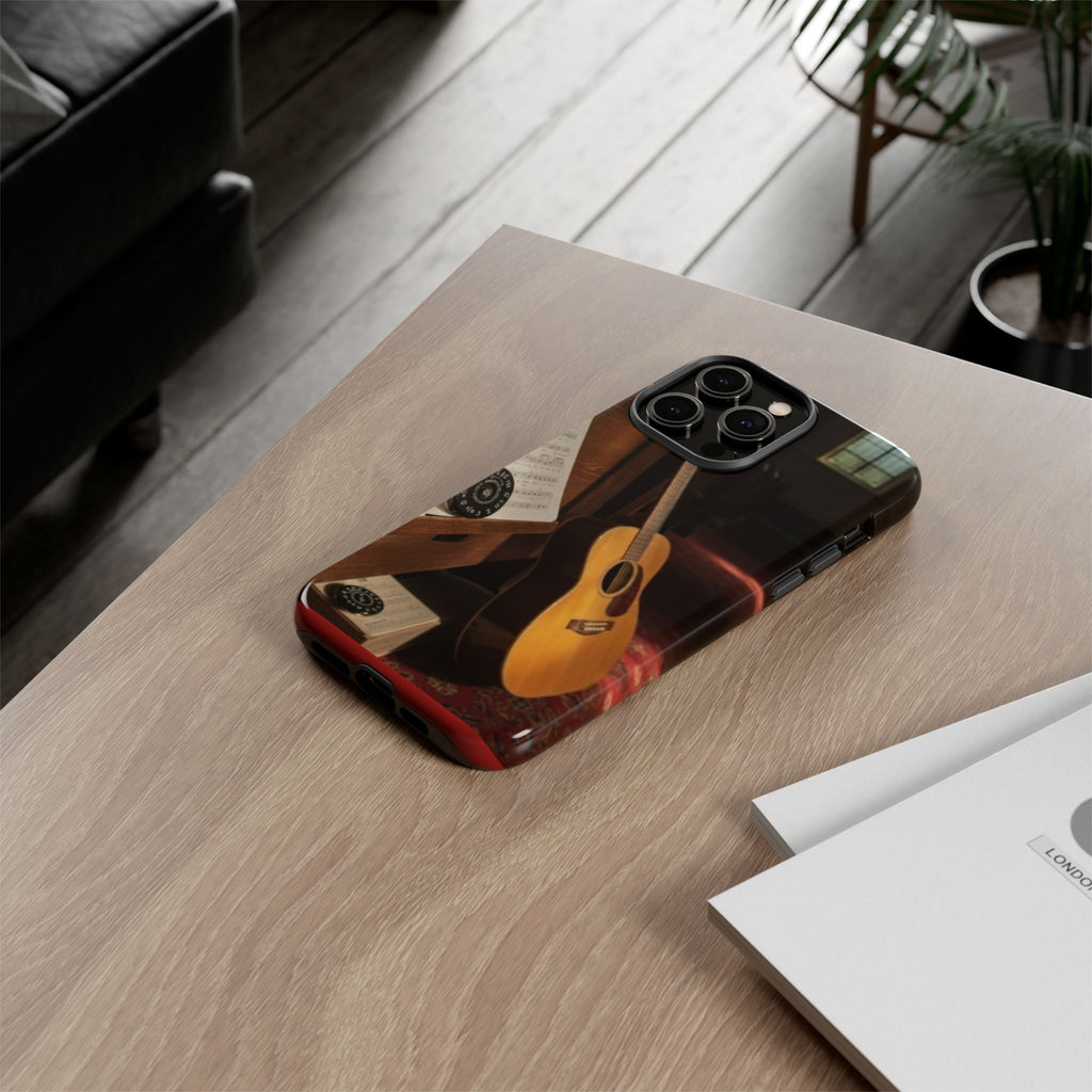 Guitar & Pitchpipe Phone Case — Protective iPhone Cover