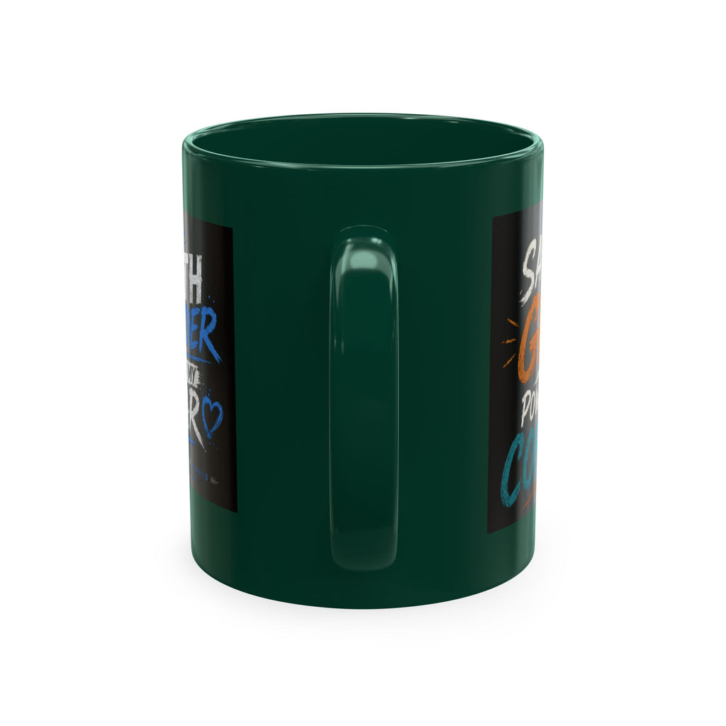 Powered By Coffee Traditional Ceramic Mug