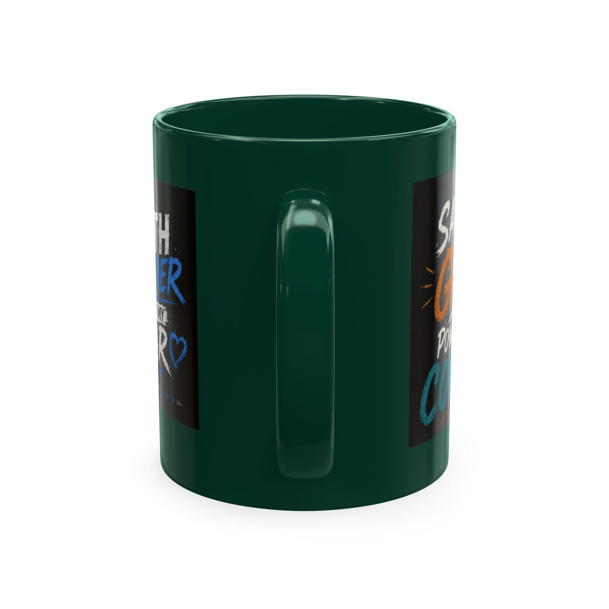 Powered By Coffee Traditional Ceramic Mug