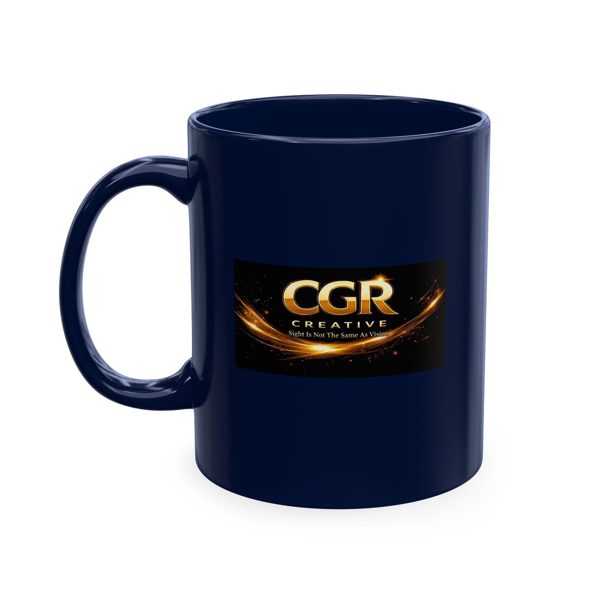CGR Creative Logo Ceramic Mug — Branded Coffee Cup