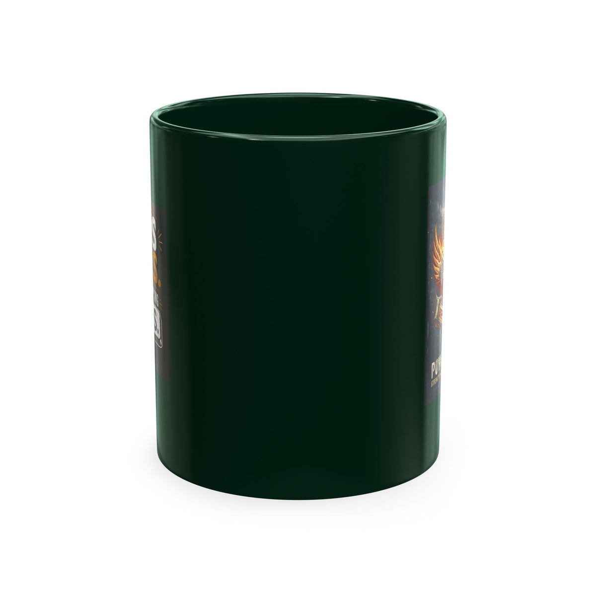 Jesus Saves Logo Ceramic Mug — Branded Coffee Cup