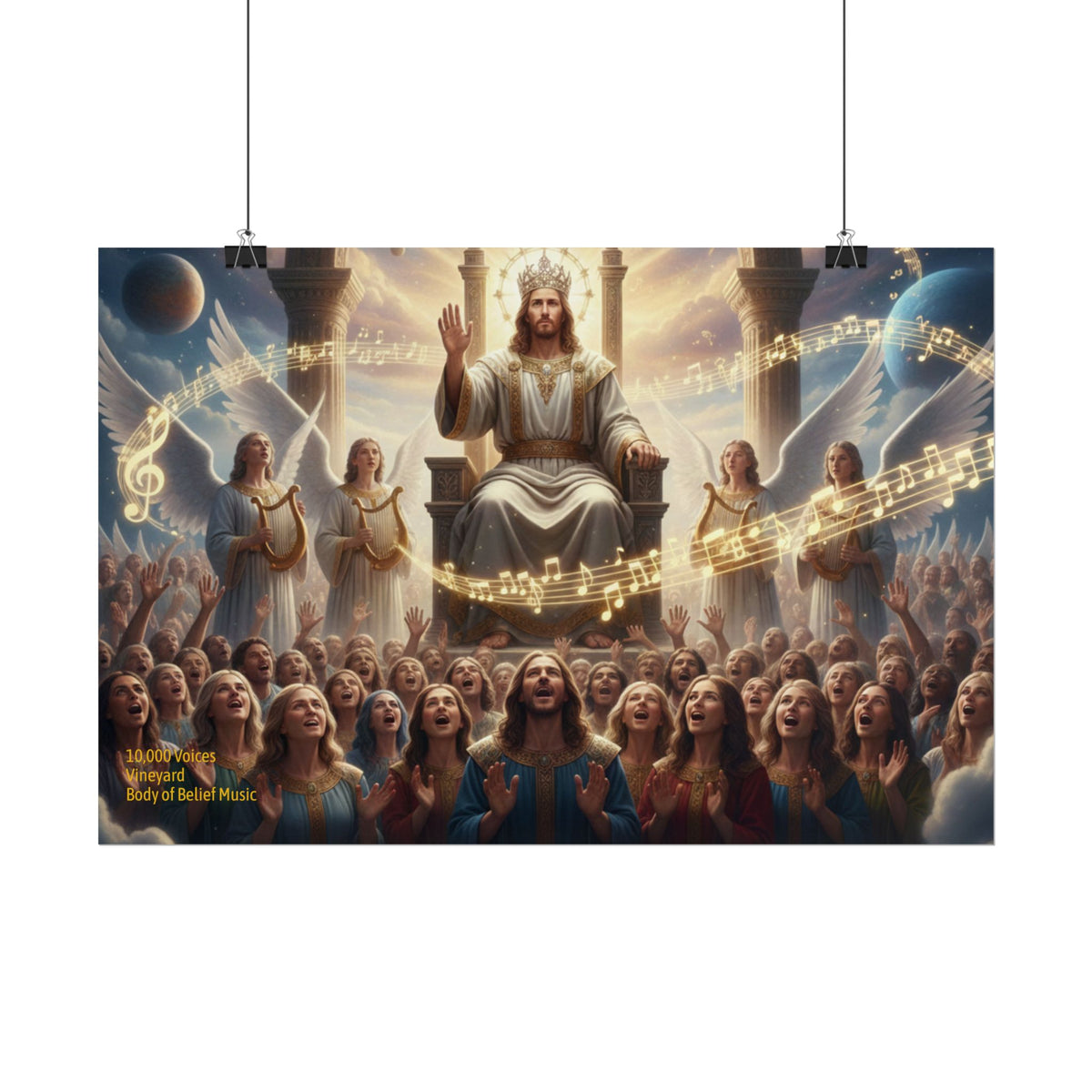 10,000 Angels Rolled Posters