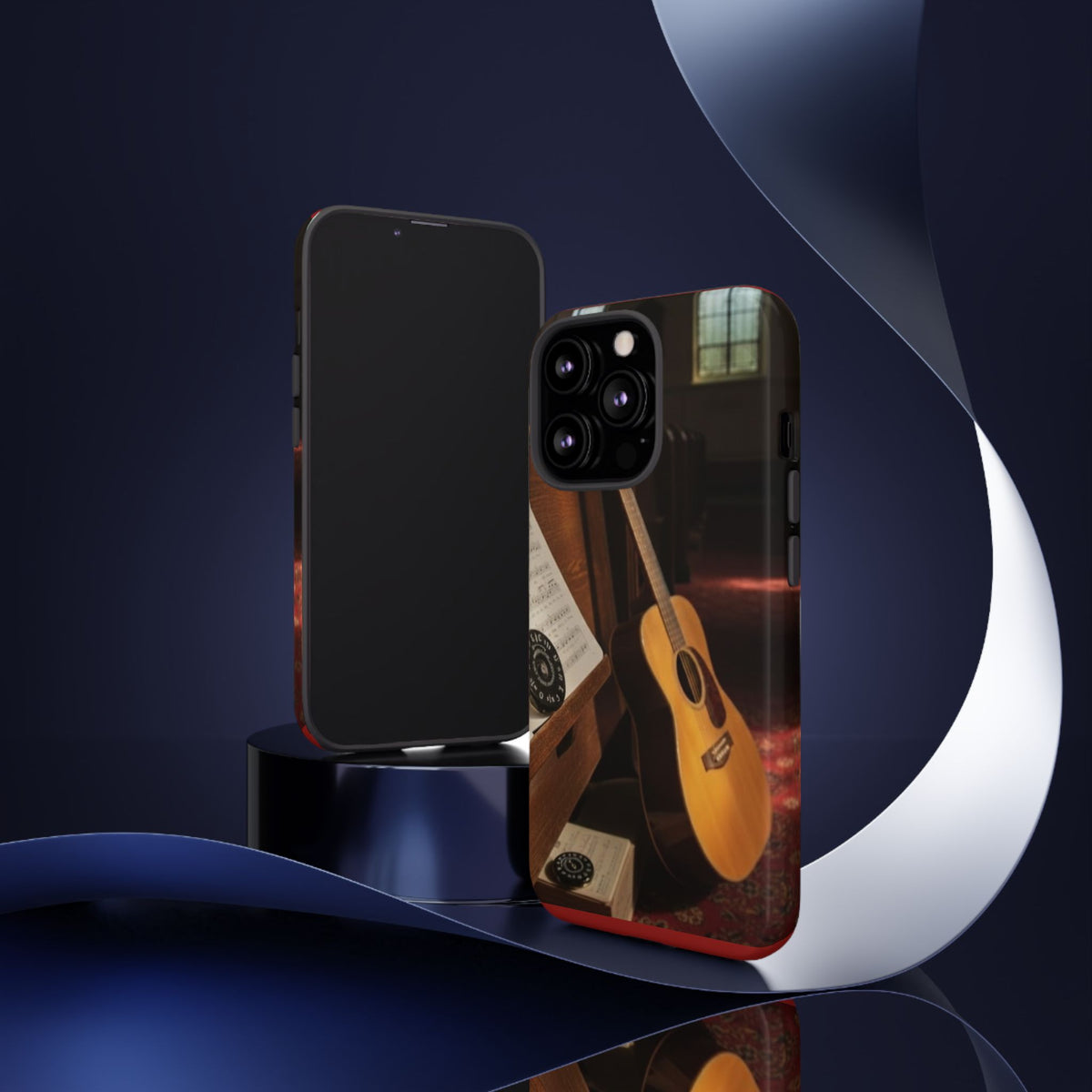 Guitar & Pitchpipe Phone Case — Protective iPhone Cover
