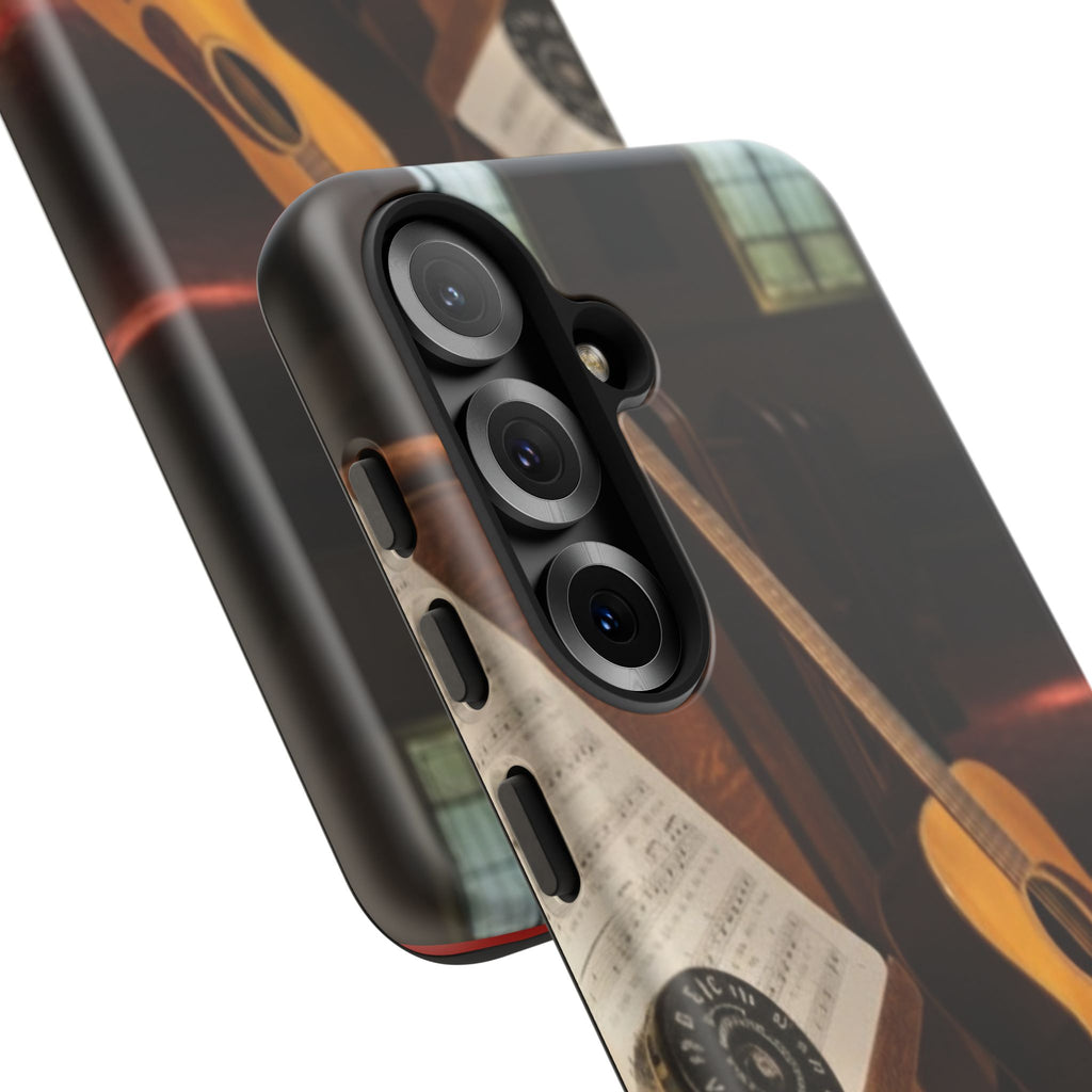 Guitar & Pitchpipe Phone Case — Protective iPhone Cover