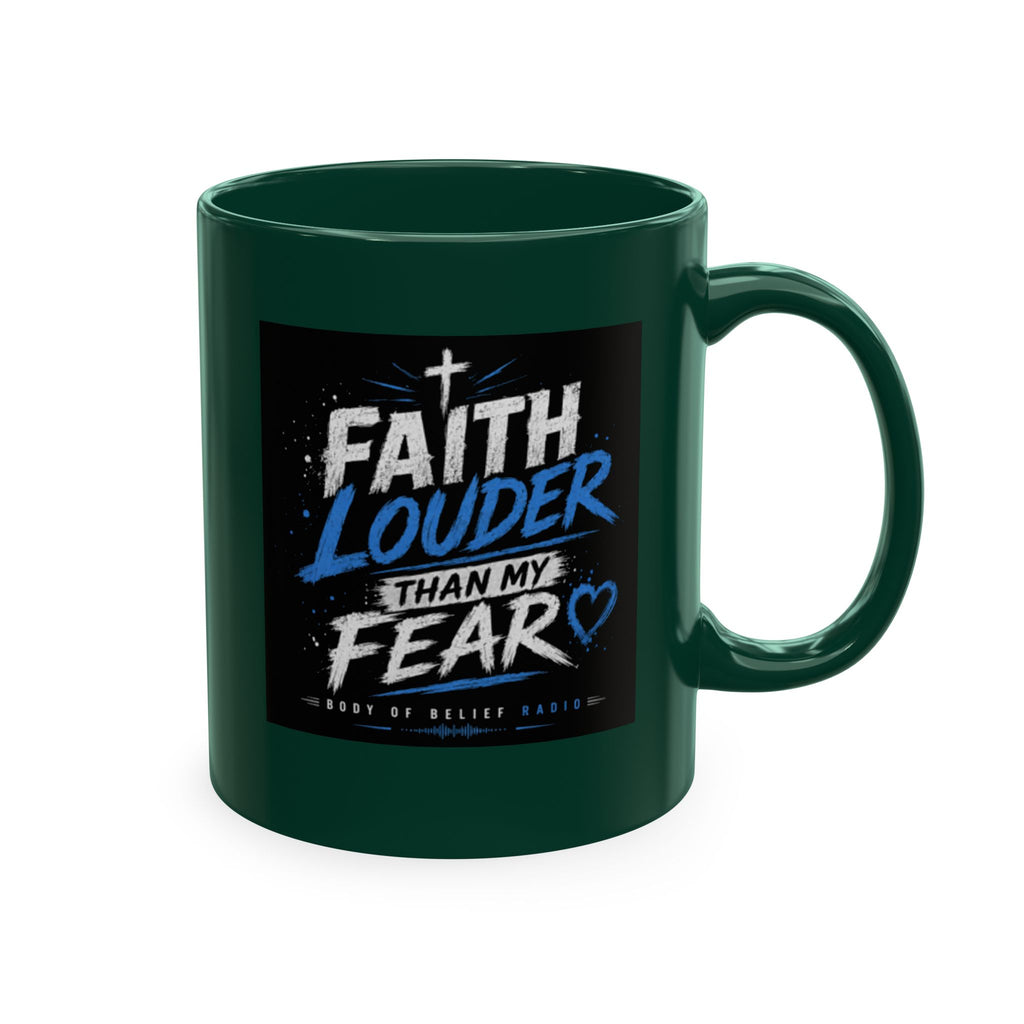 Powered By Coffee Traditional Ceramic Mug