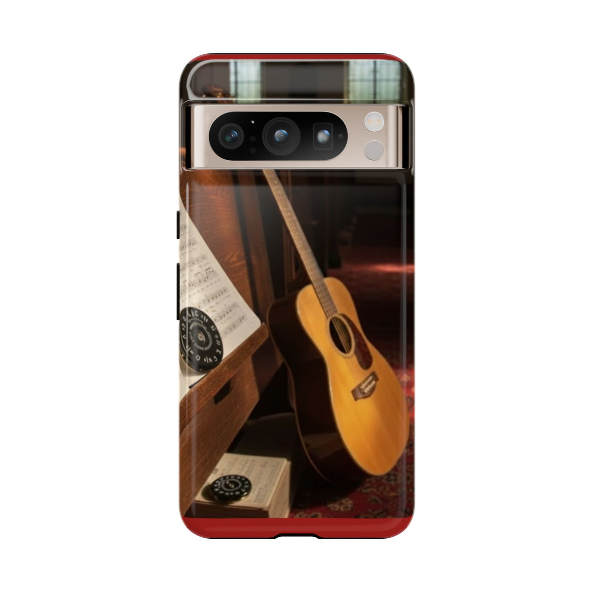 Guitar & Pitchpipe Phone Case — Protective iPhone Cover