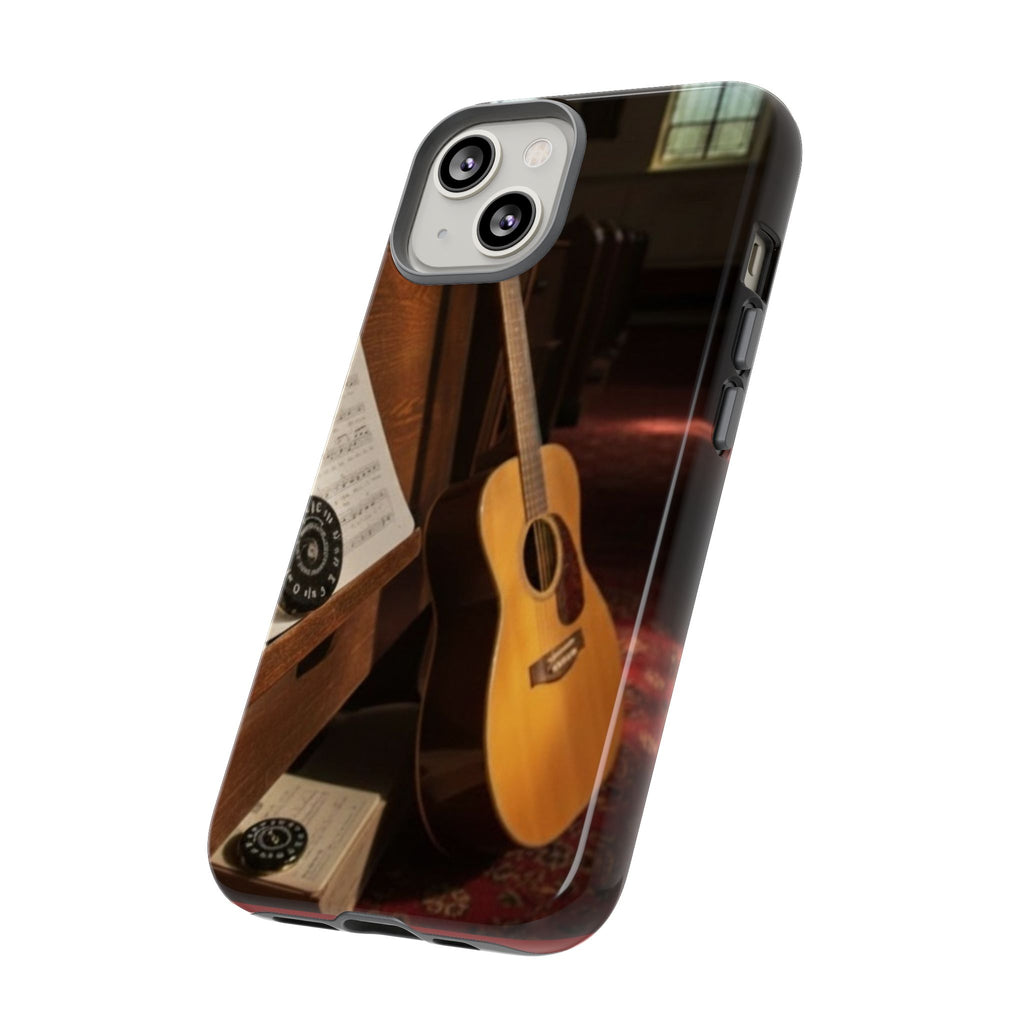 Guitar & Pitchpipe Phone Case — Protective iPhone Cover