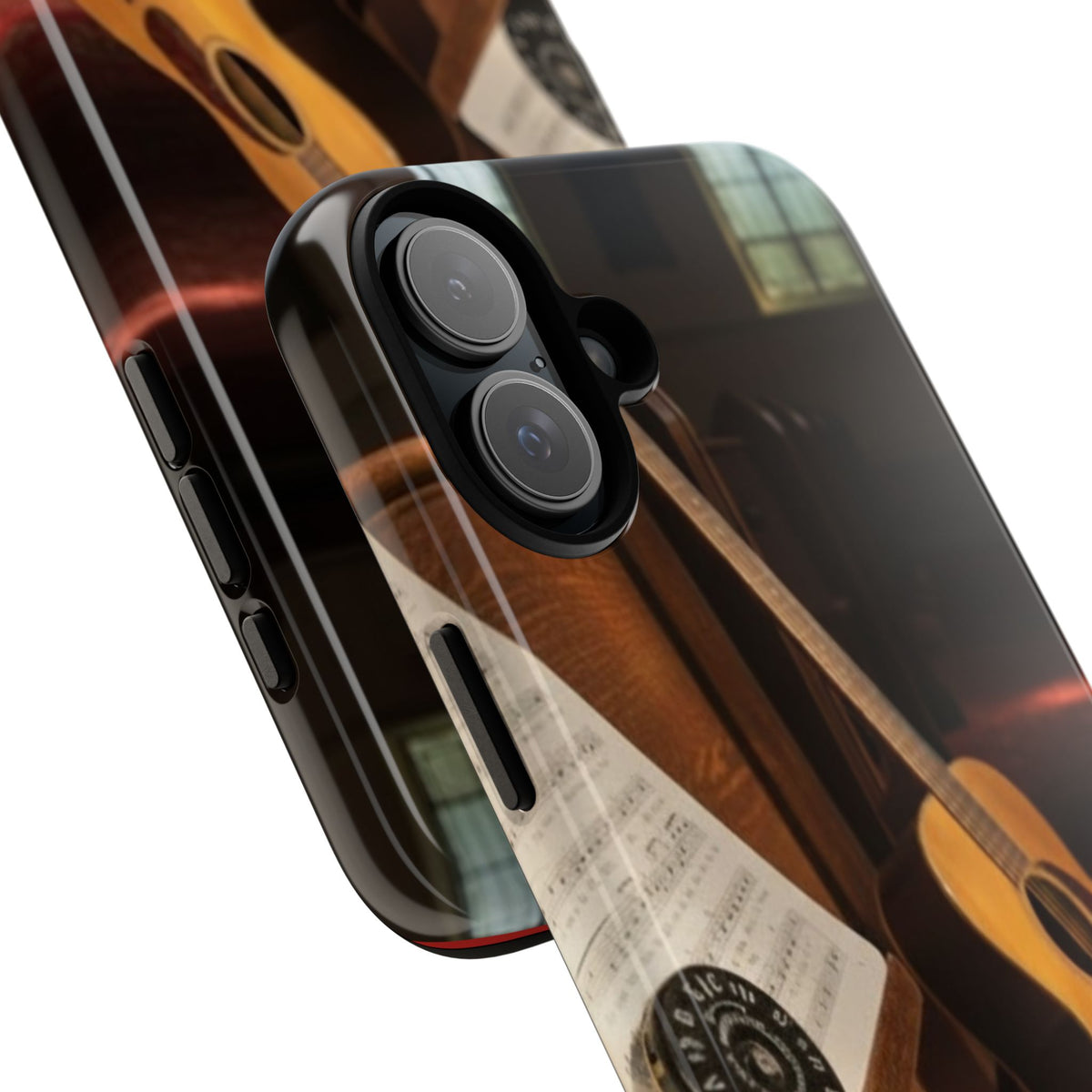 Guitar & Pitchpipe Phone Case — Protective iPhone Cover