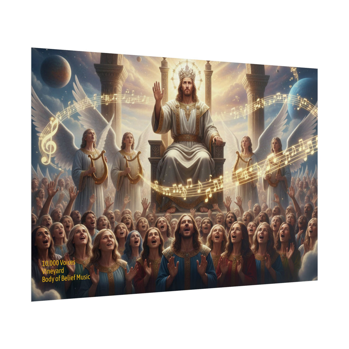10,000 Angels Rolled Posters