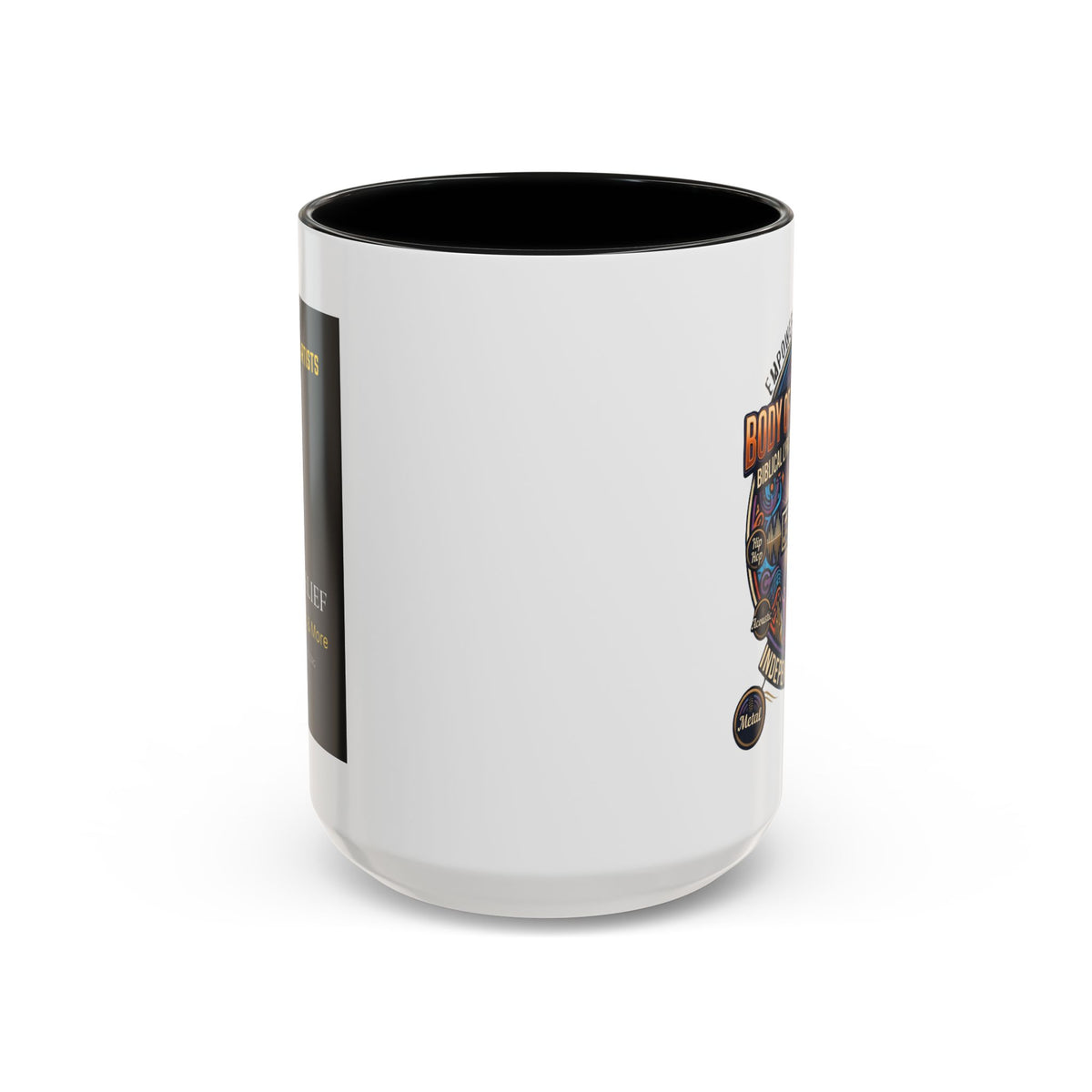 Accent Coffee Mug — "Body of Belief Radio" Gospel Music Ceramic Mug (11/15oz)
