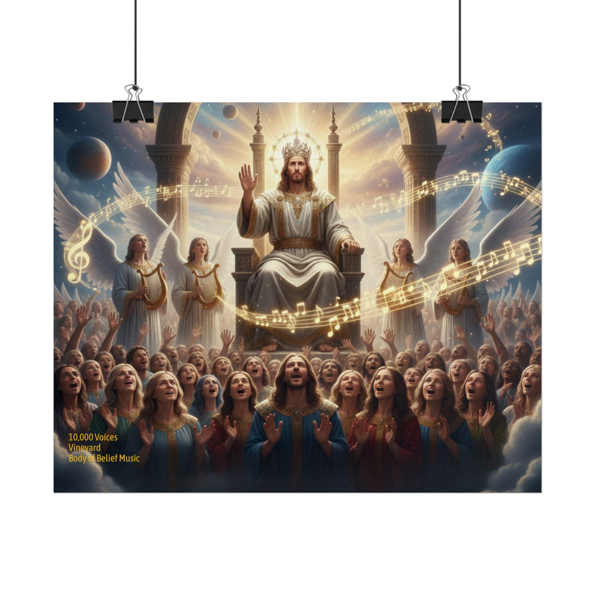 10,000 Angels Rolled Posters