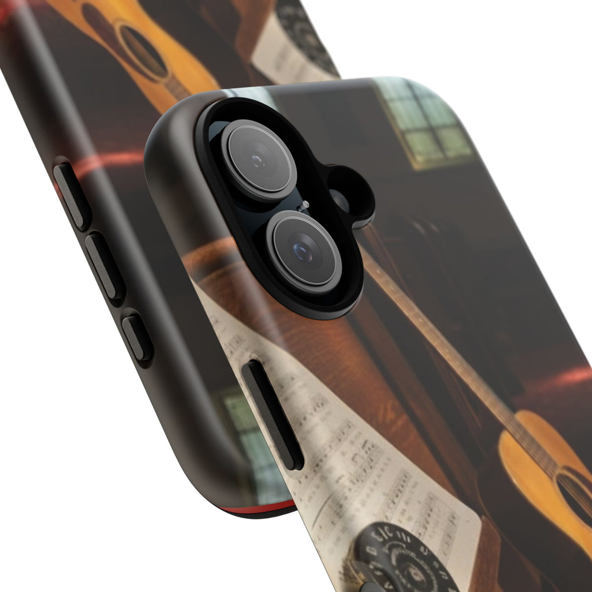 Guitar & Pitchpipe Phone Case — Protective iPhone Cover