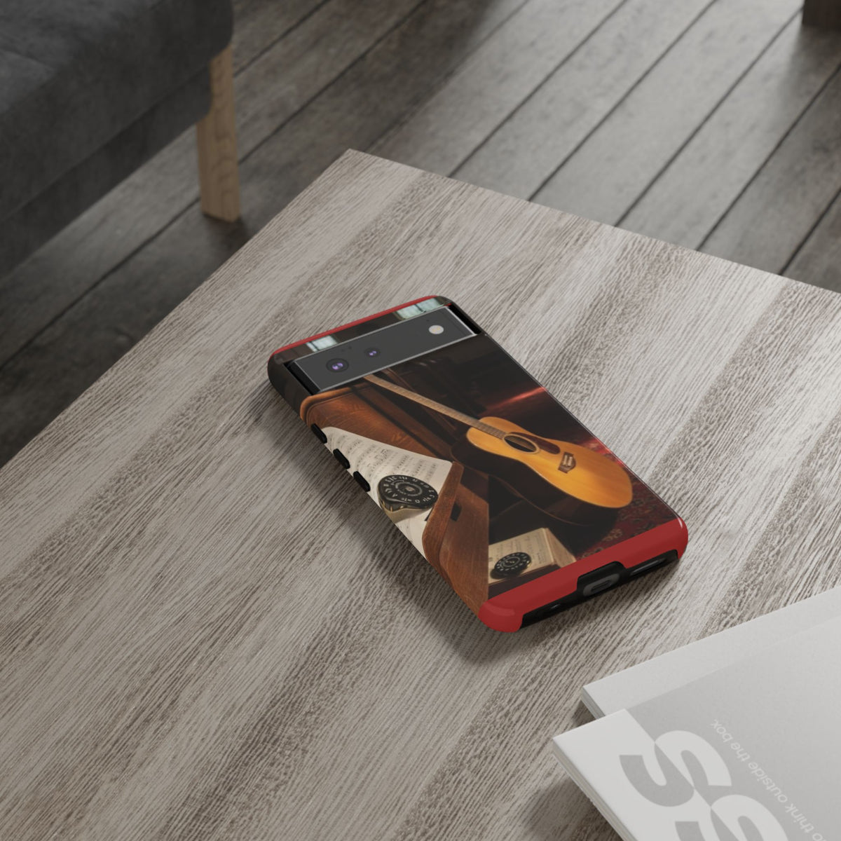 Guitar & Pitchpipe Phone Case — Protective iPhone Cover