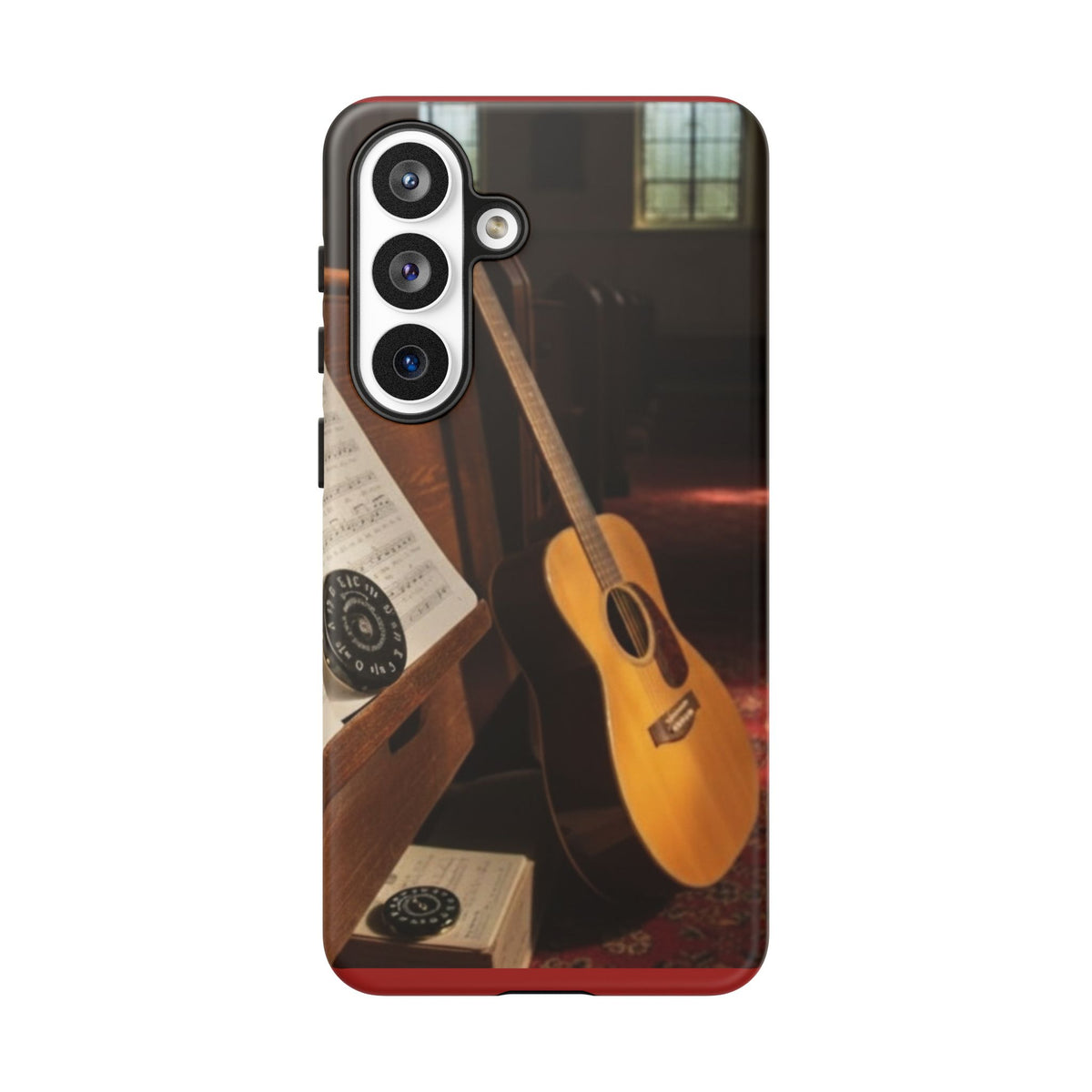 Guitar & Pitchpipe Phone Case — Protective iPhone Cover