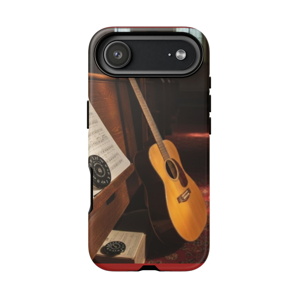 Guitar & Pitchpipe Phone Case — Protective iPhone Cover