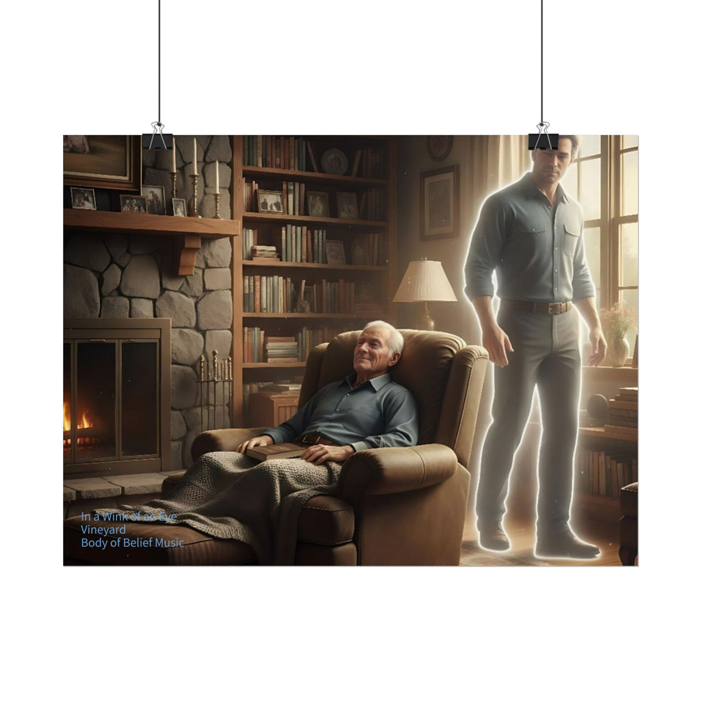 In a Wink of an Eye Rolled Posters