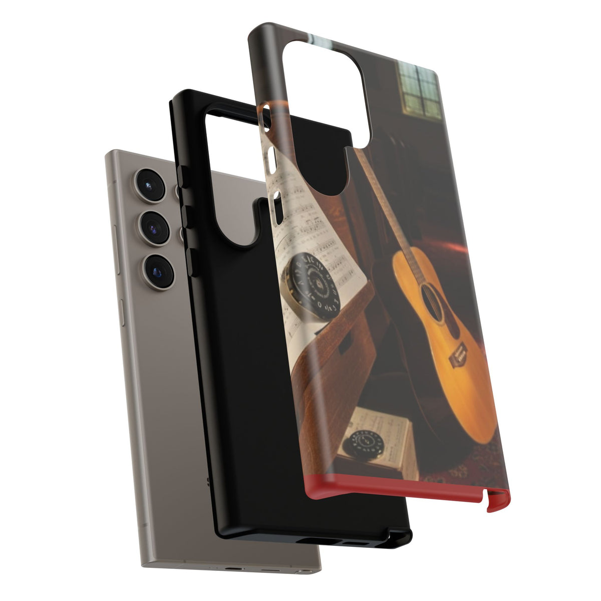 Guitar & Pitchpipe Phone Case — Protective iPhone Cover
