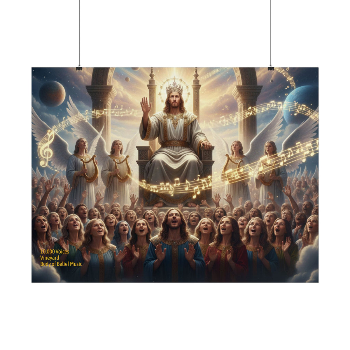 10,000 Angels Rolled Posters