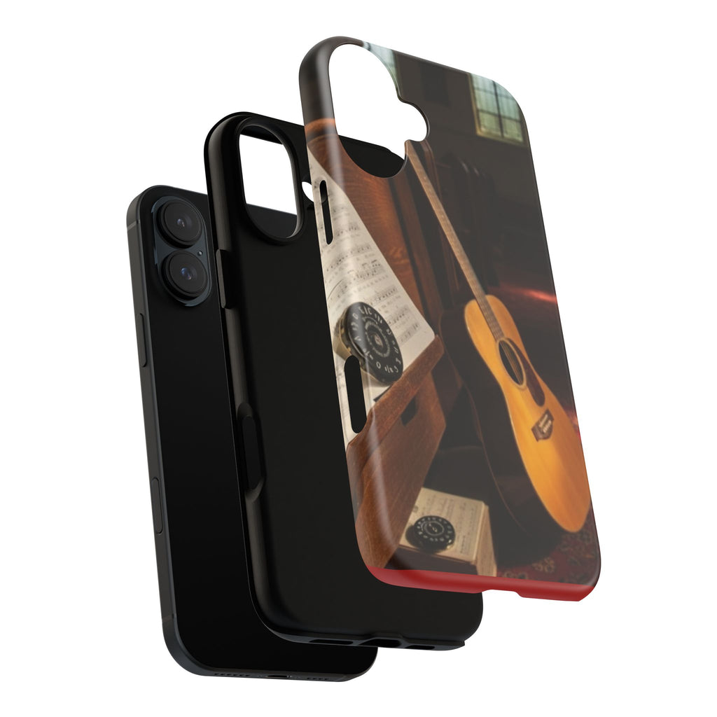 Guitar & Pitchpipe Phone Case — Protective iPhone Cover