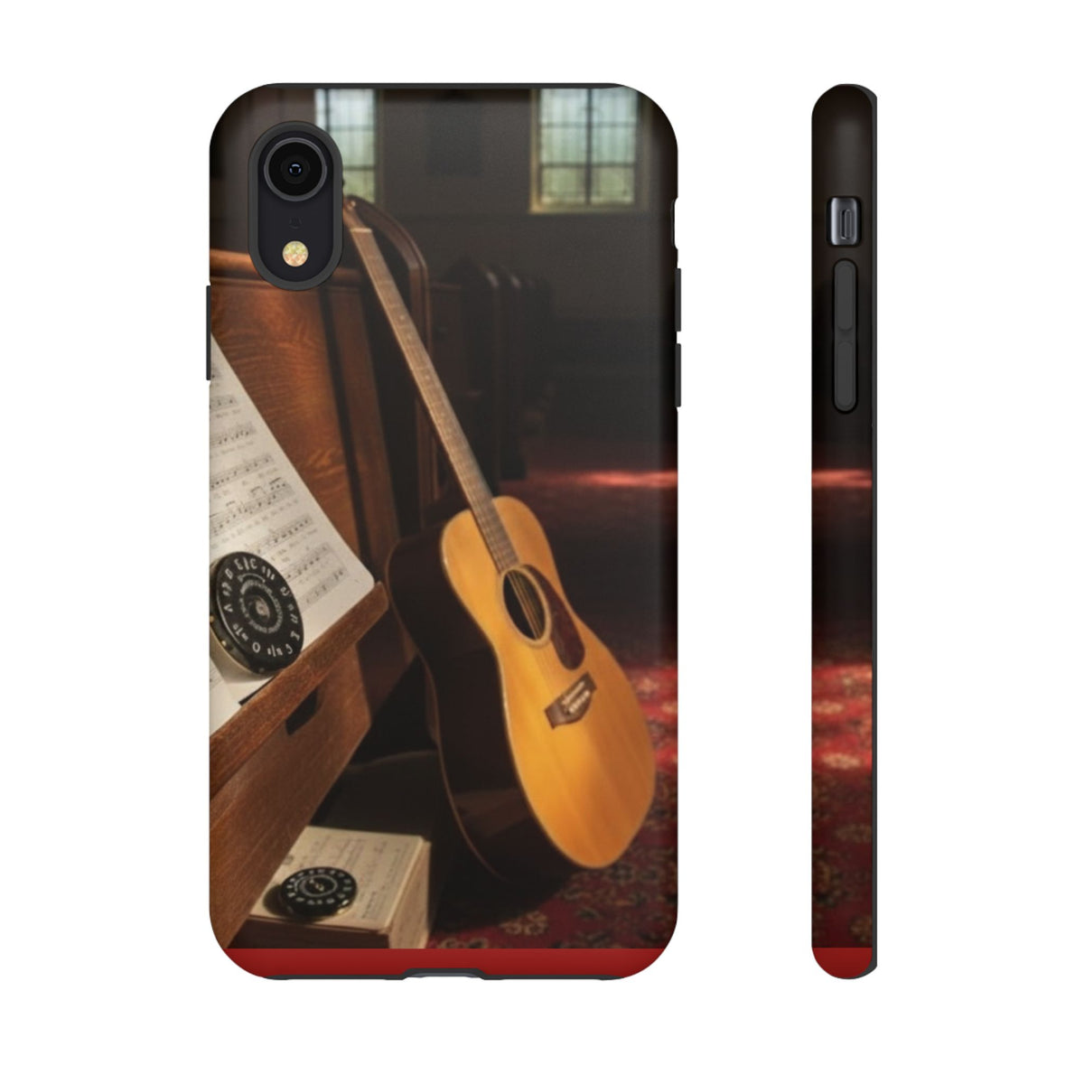 Guitar & Pitchpipe Phone Case — Protective iPhone Cover