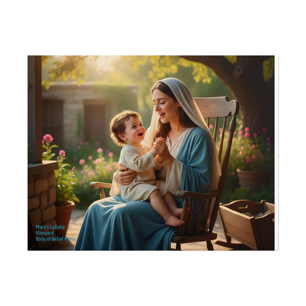 Mary's Lullaby Rolled Posters