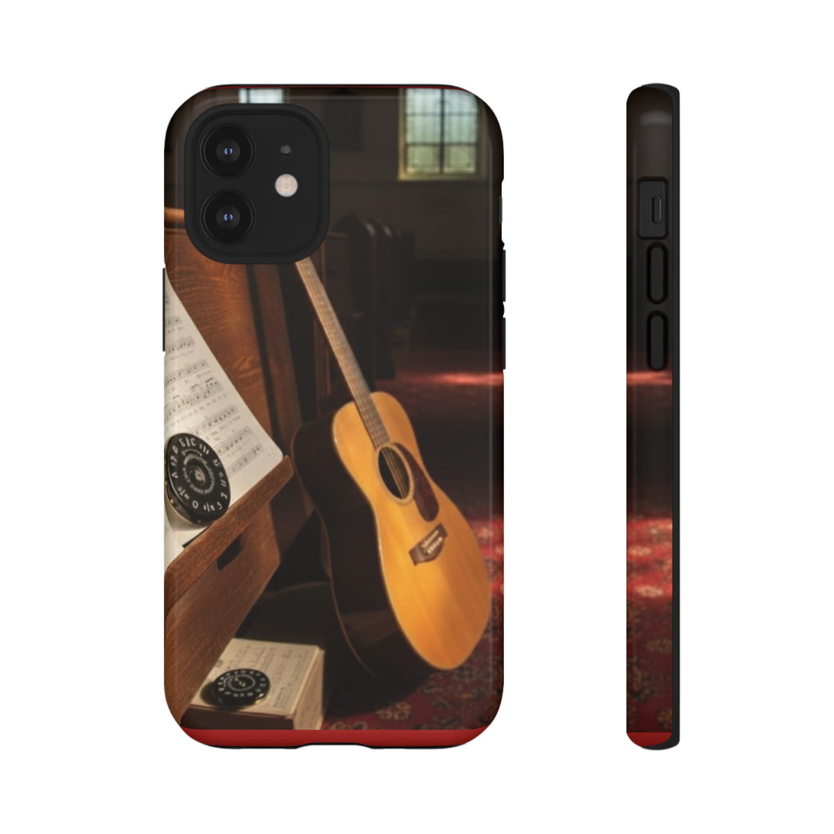 Guitar & Pitchpipe Phone Case — Protective iPhone Cover