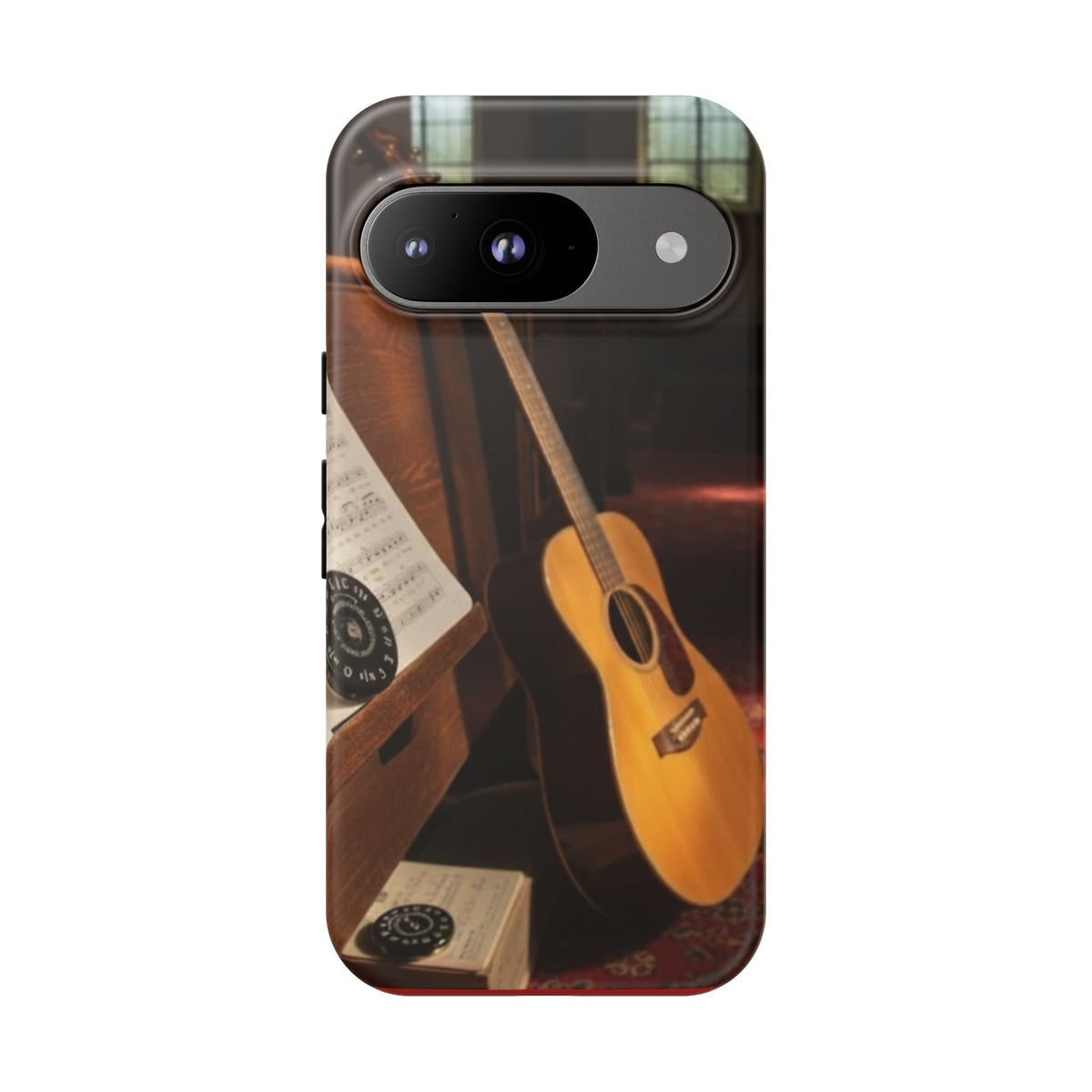 Guitar & Pitchpipe Phone Case — Protective iPhone Cover