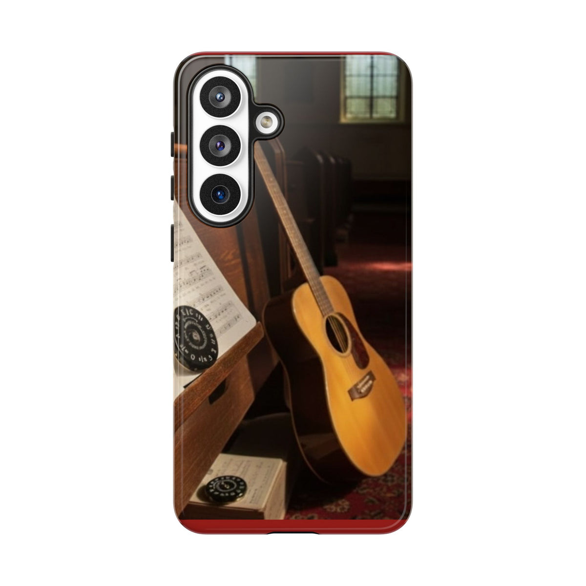 Guitar & Pitchpipe Phone Case — Protective iPhone Cover