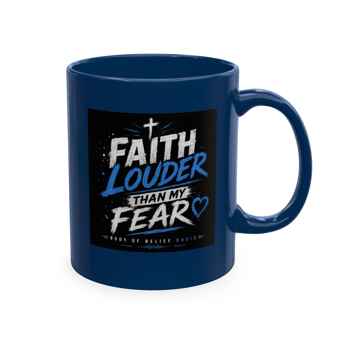 Powered By Coffee Traditional Ceramic Mug
