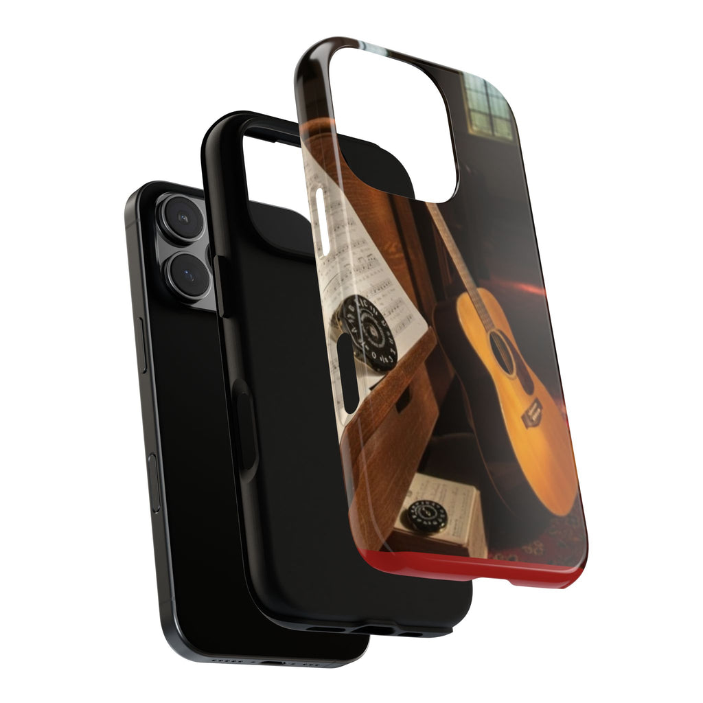 Guitar & Pitchpipe Phone Case — Protective iPhone Cover