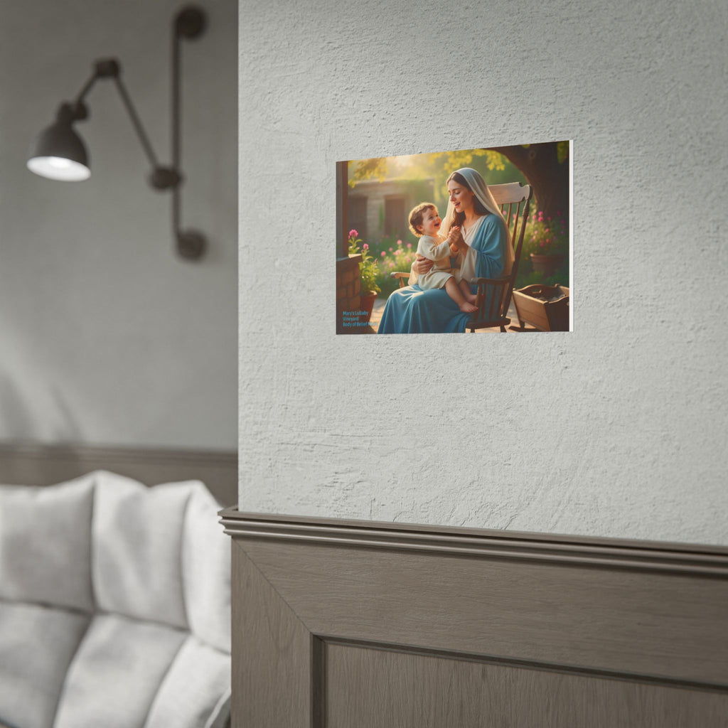 Mary's Lullaby Rolled Posters