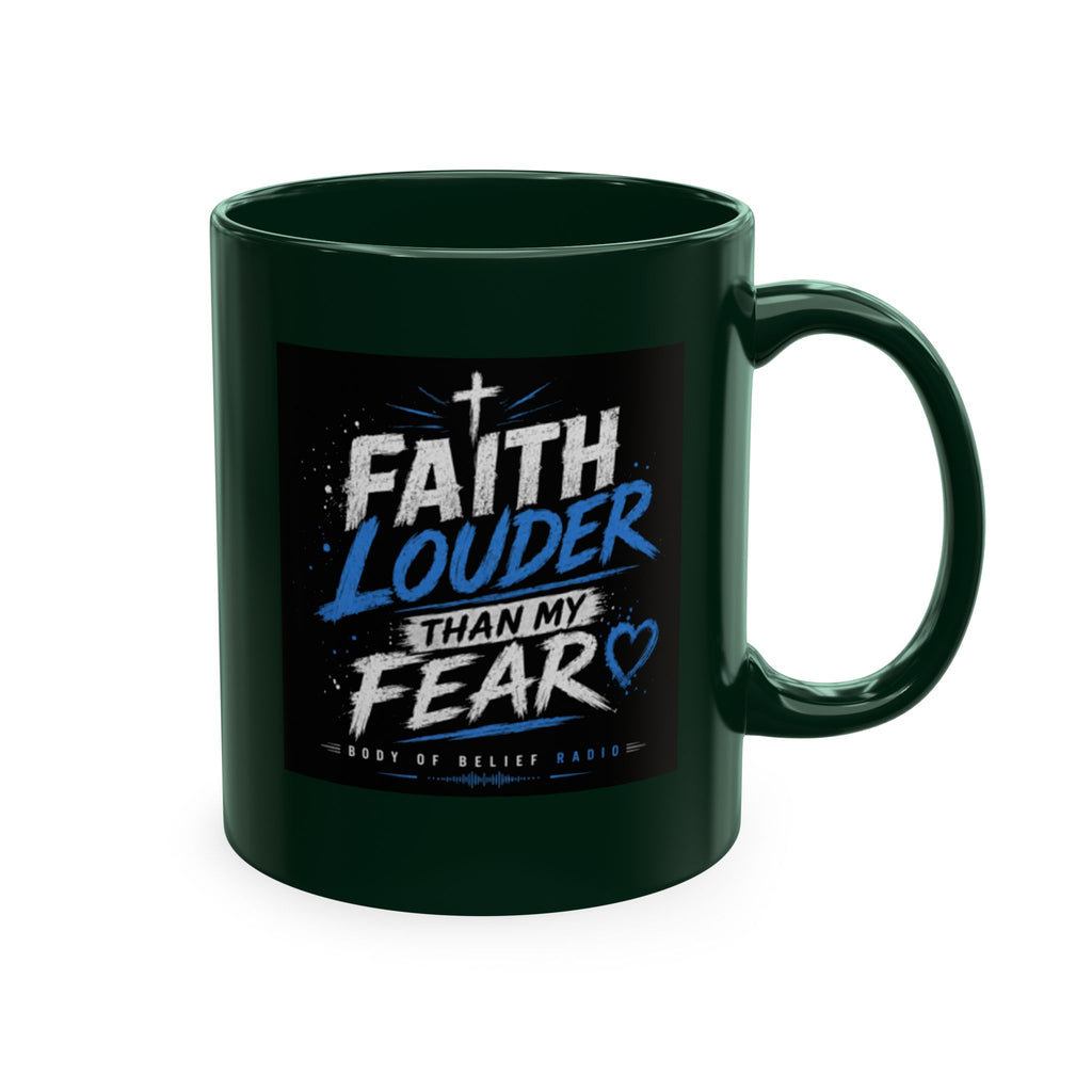 Powered By Coffee Traditional Ceramic Mug