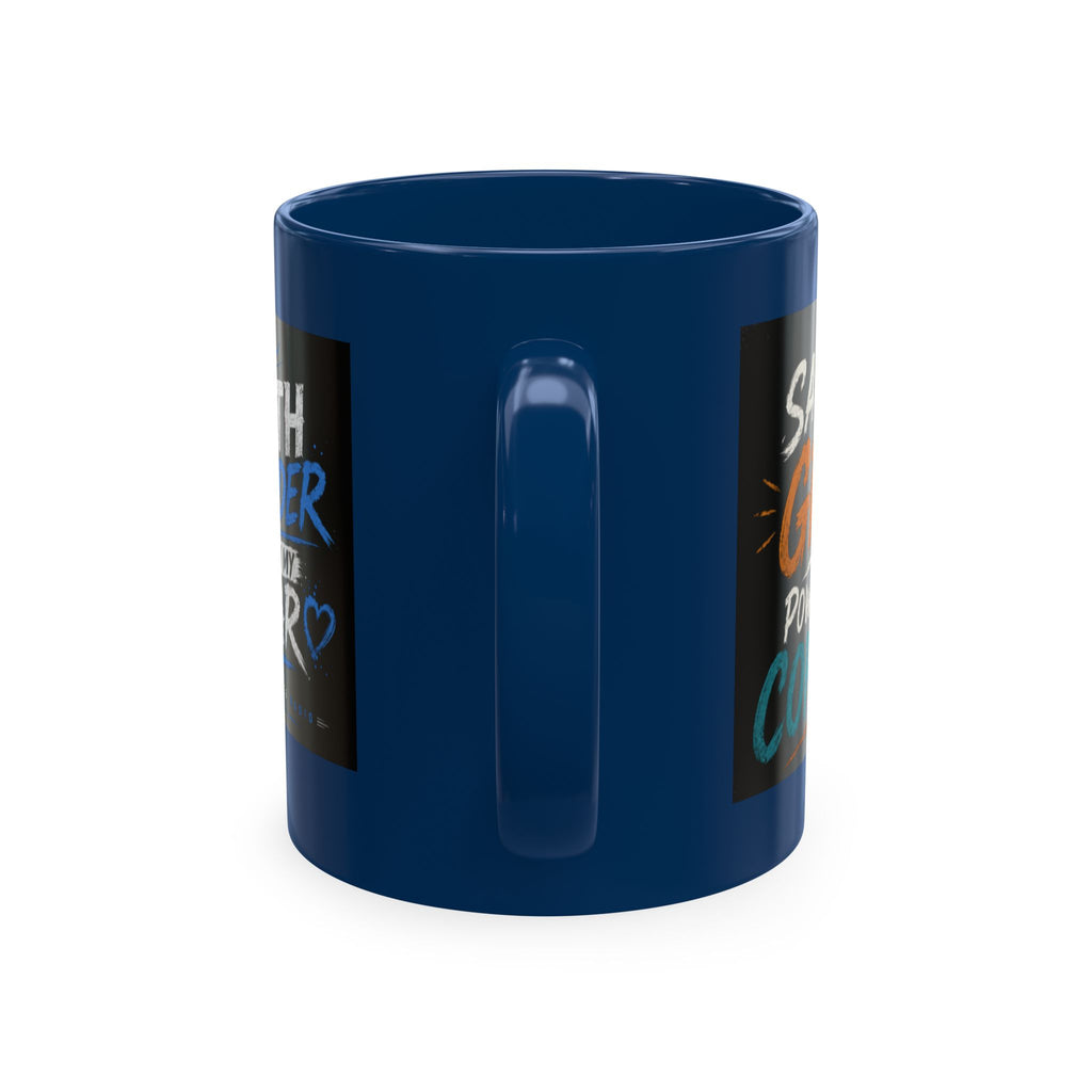 Powered By Coffee Traditional Ceramic Mug