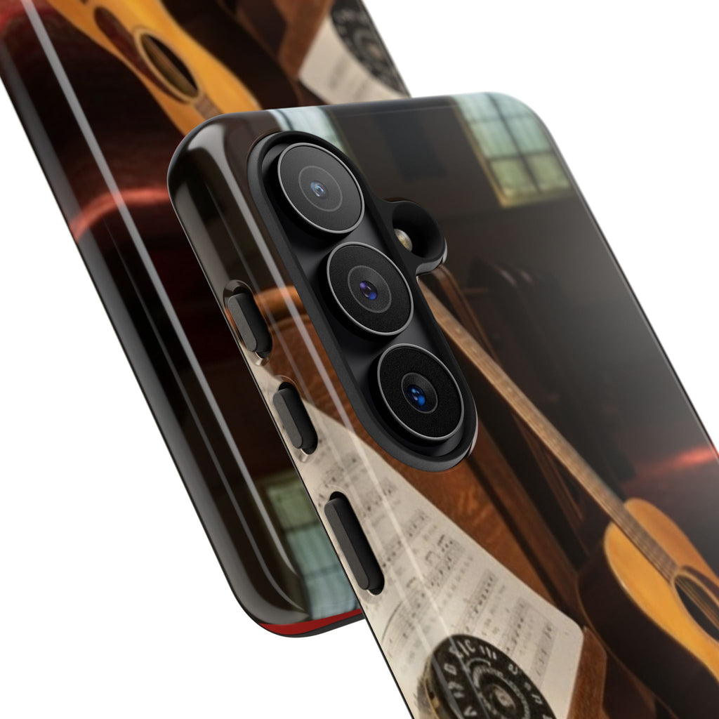 Guitar & Pitchpipe Phone Case — Protective iPhone Cover