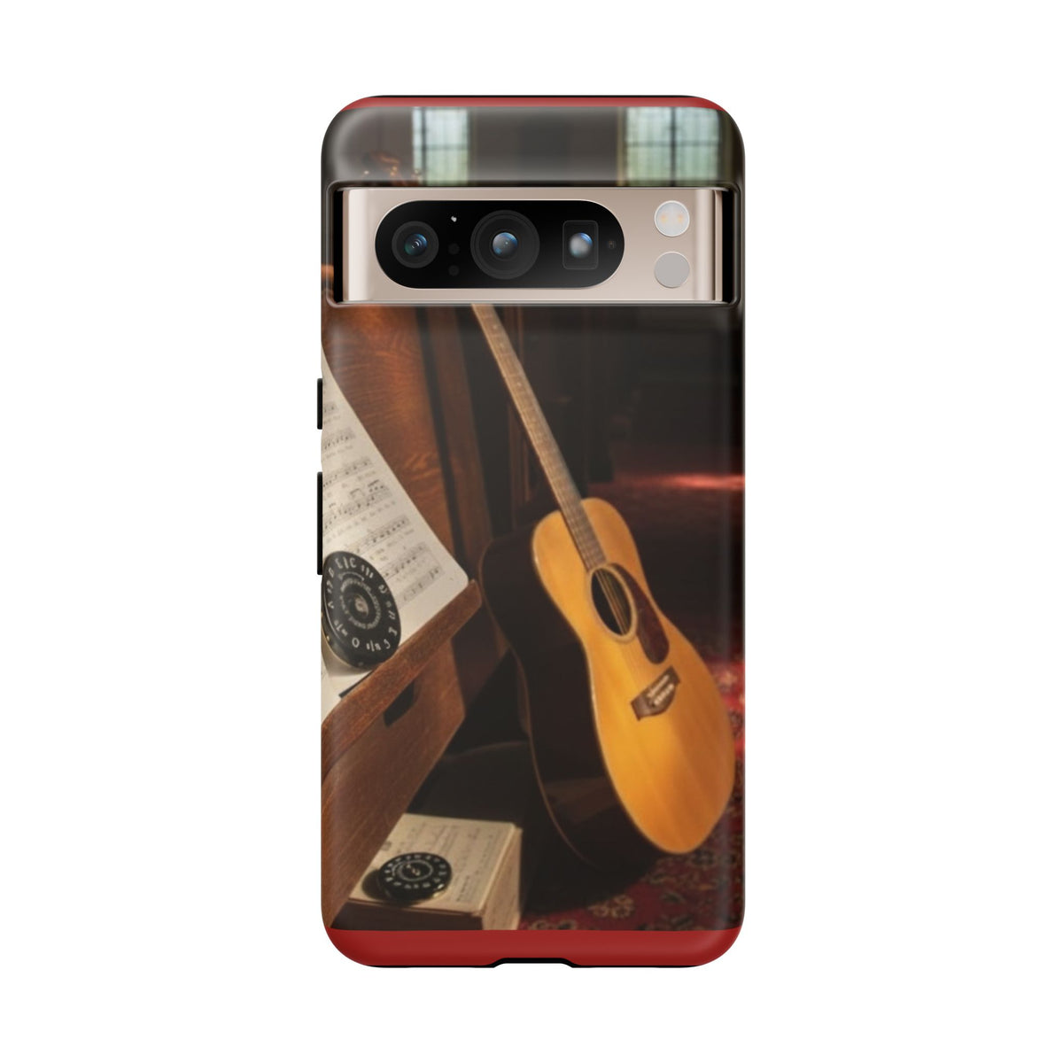 Guitar & Pitchpipe Phone Case — Protective iPhone Cover