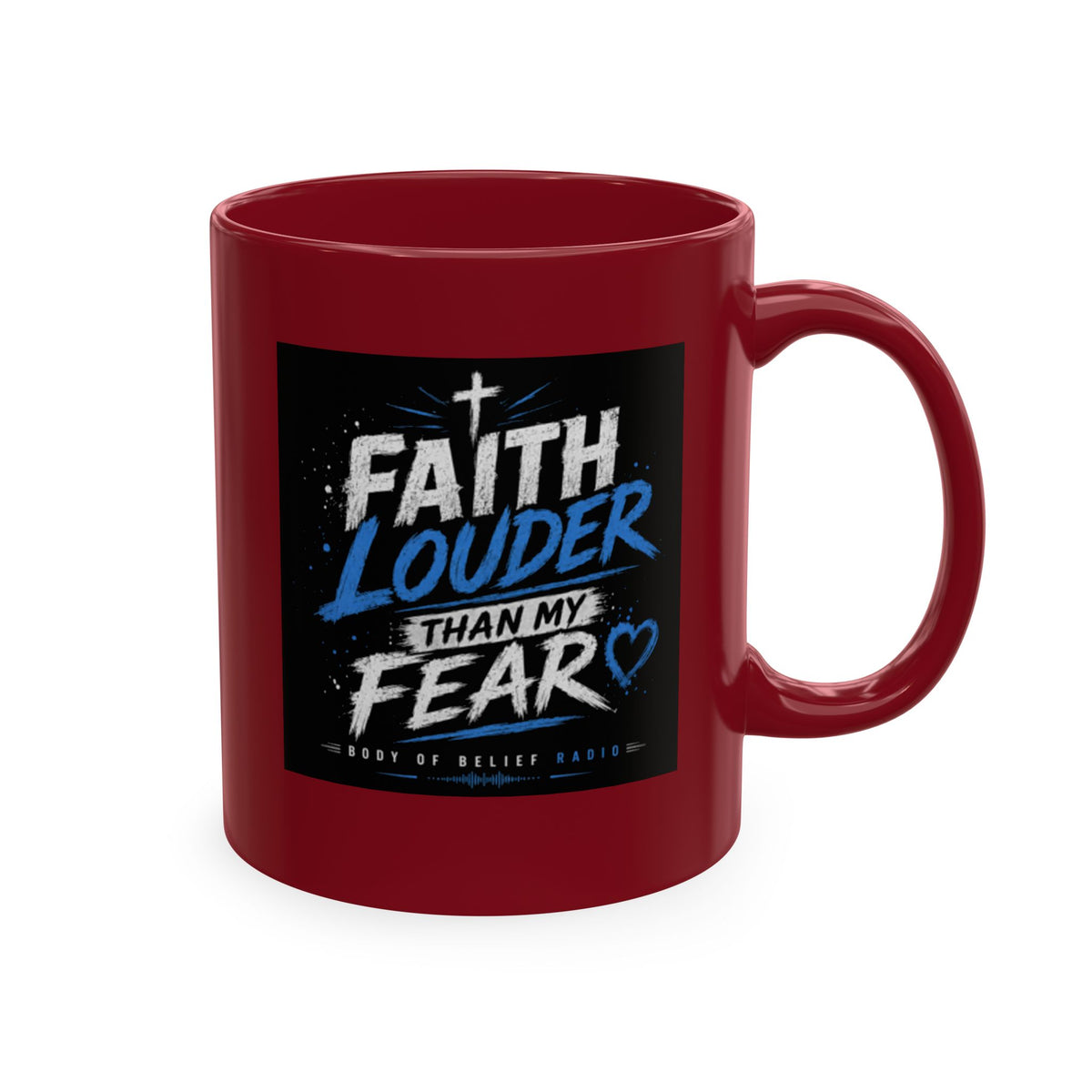 Powered By Coffee Traditional Ceramic Mug