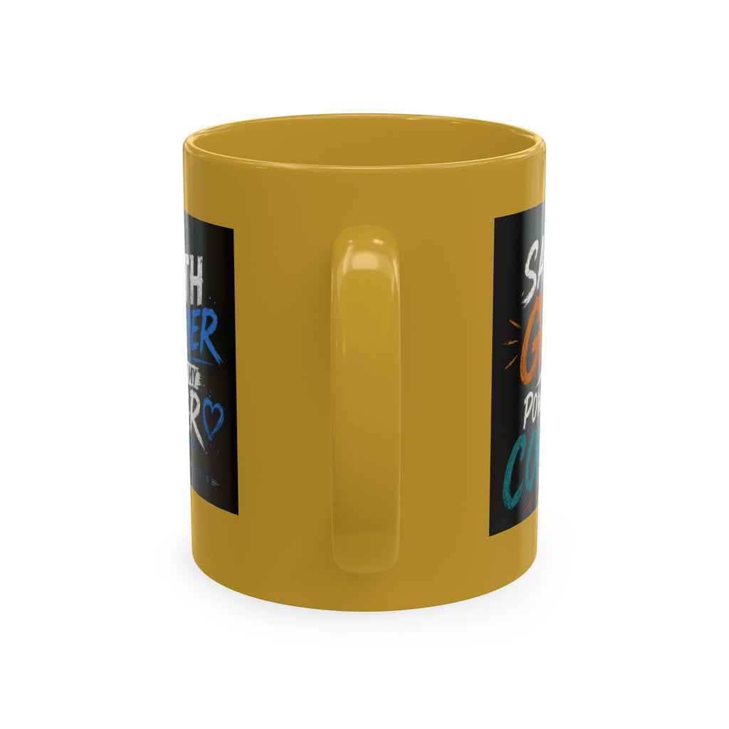 Powered By Coffee Traditional Ceramic Mug