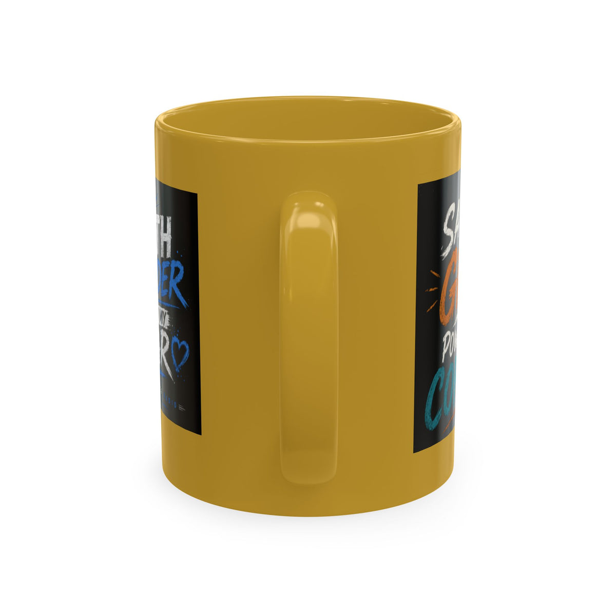 Powered By Coffee Traditional Ceramic Mug
