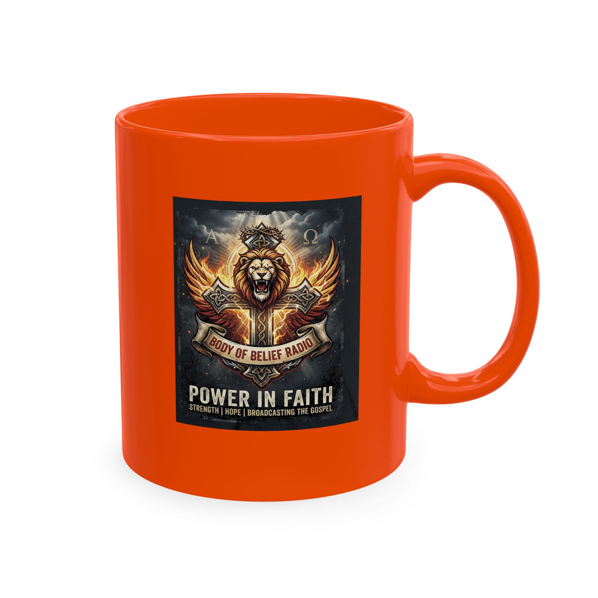 CGR Creative Logo Ceramic Mug — Branded Coffee Cup