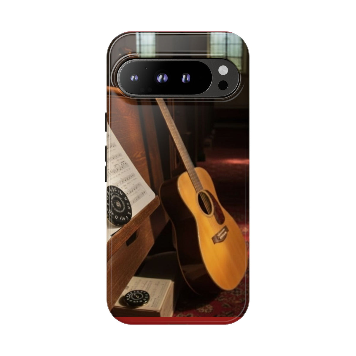 Guitar & Pitchpipe Phone Case — Protective iPhone Cover