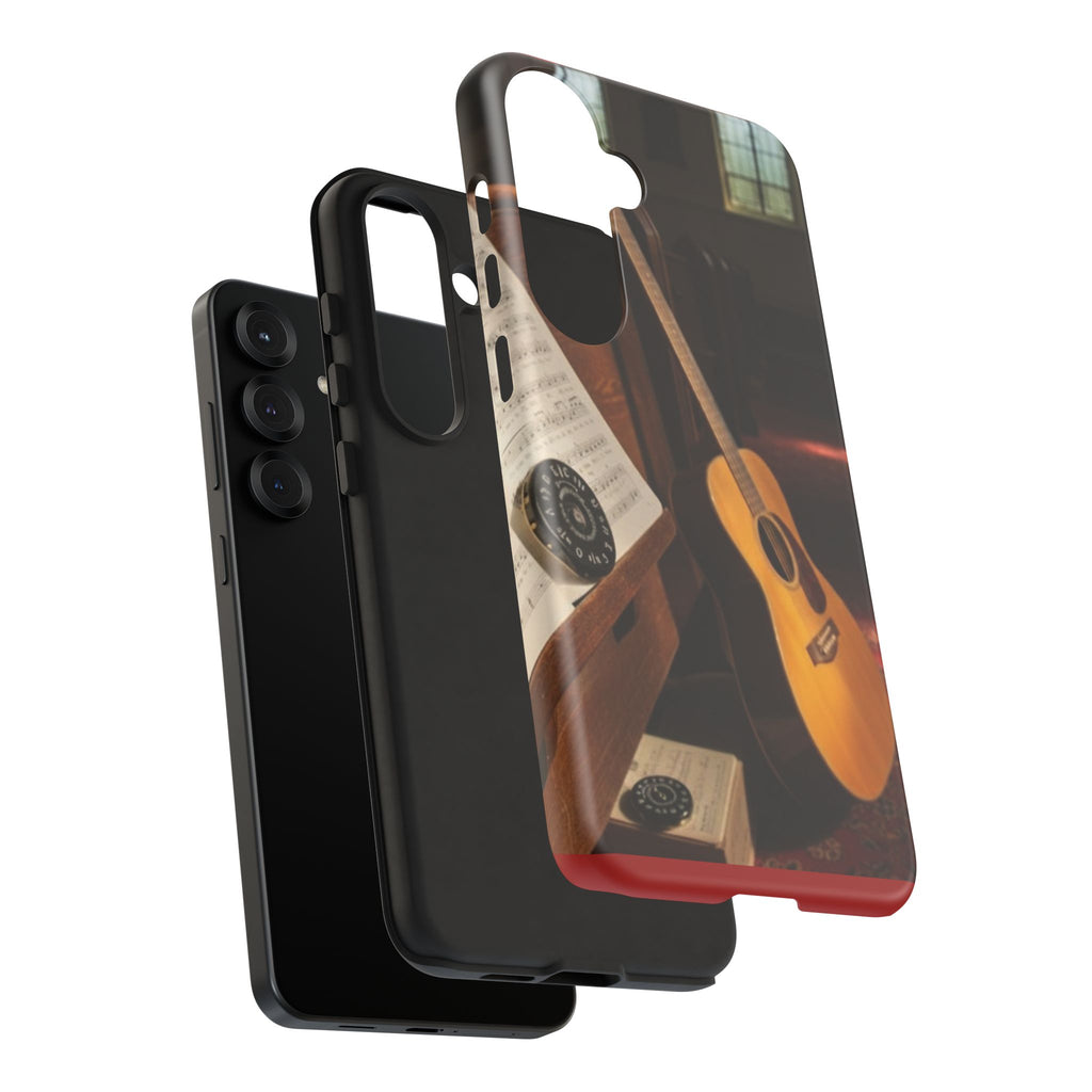 Guitar & Pitchpipe Phone Case — Protective iPhone Cover