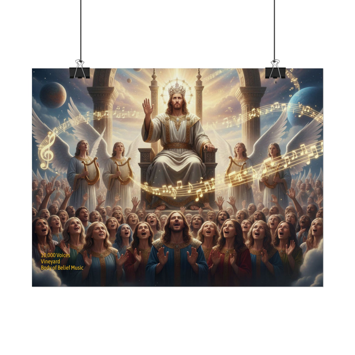 10,000 Angels Rolled Posters