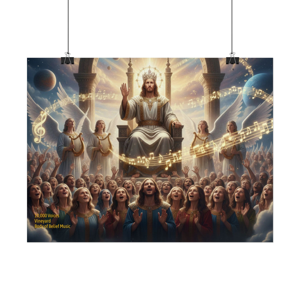 10,000 Angels Rolled Posters