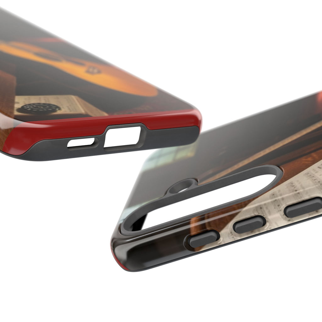 Guitar & Pitchpipe Phone Case — Protective iPhone Cover