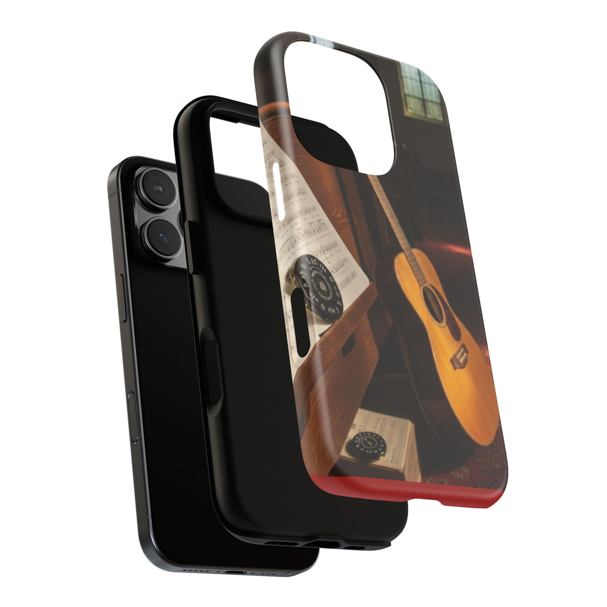 Guitar & Pitchpipe Phone Case — Protective iPhone Cover