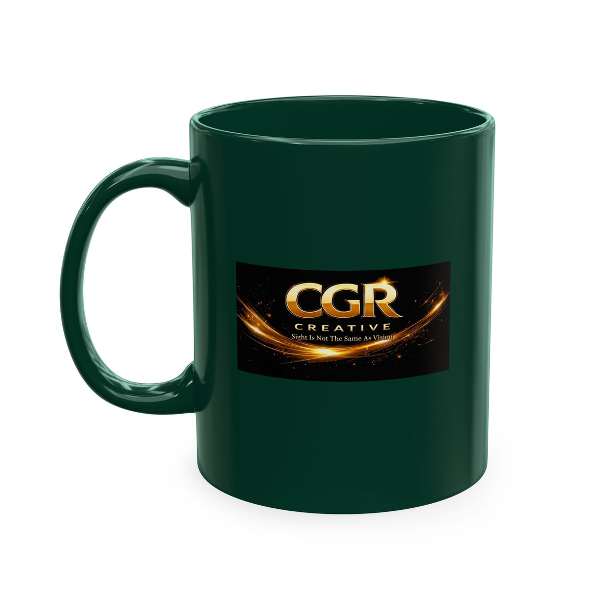 CGR Creative Logo Ceramic Mug — Branded Coffee Cup